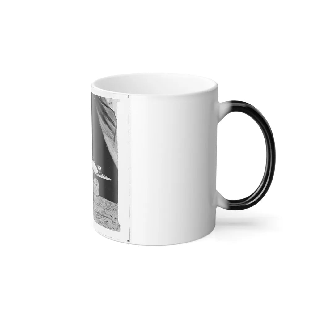 Unknown Location. Embalming Surgeon at Work on Soldier's Body (U.S. Civil War) Color Changing Coffee Mug 11oz-Go Mug Yourself