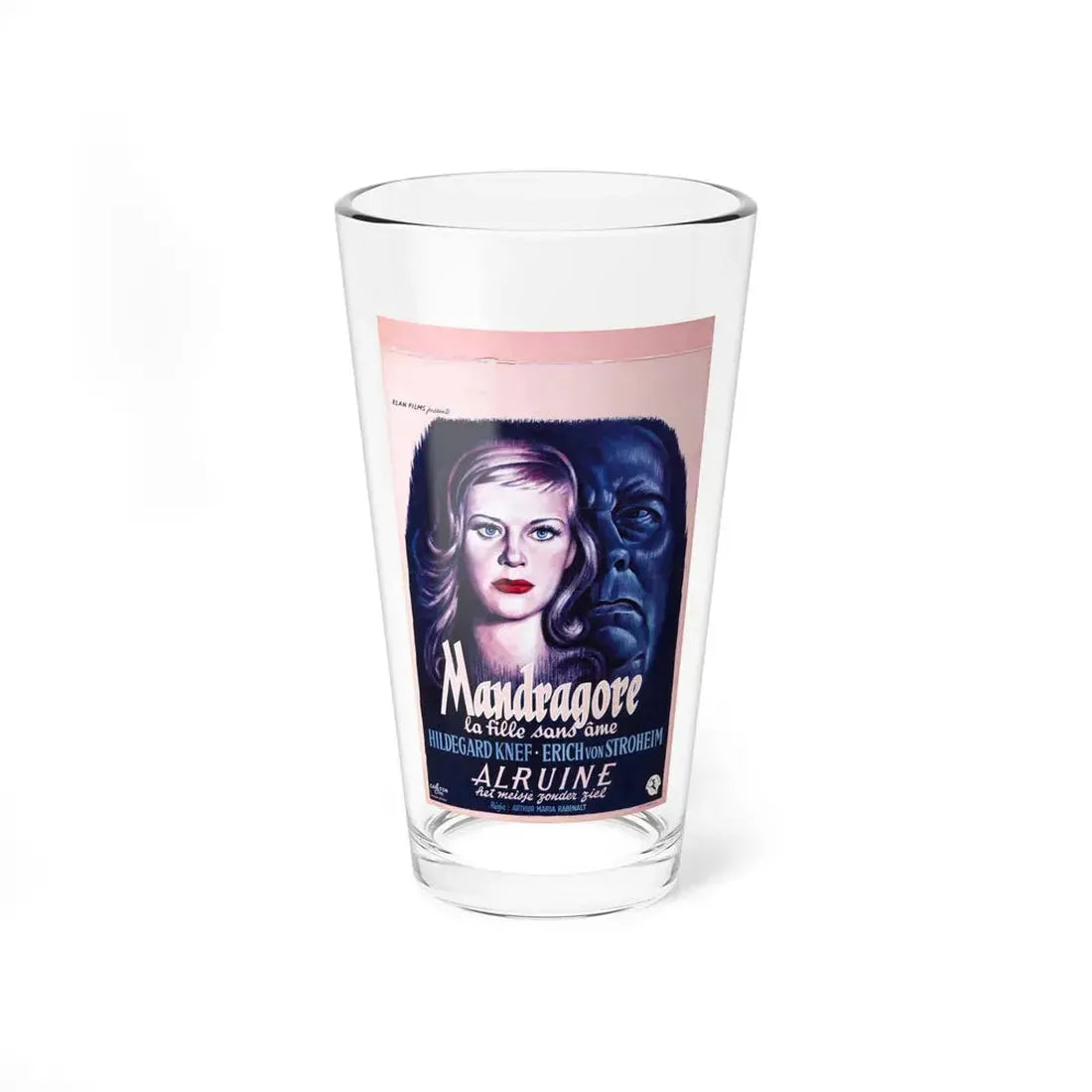 UNNATURAL (ALRAUNE) 1952 Movie Poster - Pint Glass 16oz 16oz - Go Mug Yourself