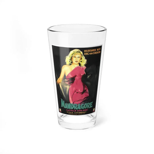 UNNATURAL (ALRAUNE) 2 1952 Movie Poster - Pint Glass 16oz 16oz - Go Mug Yourself