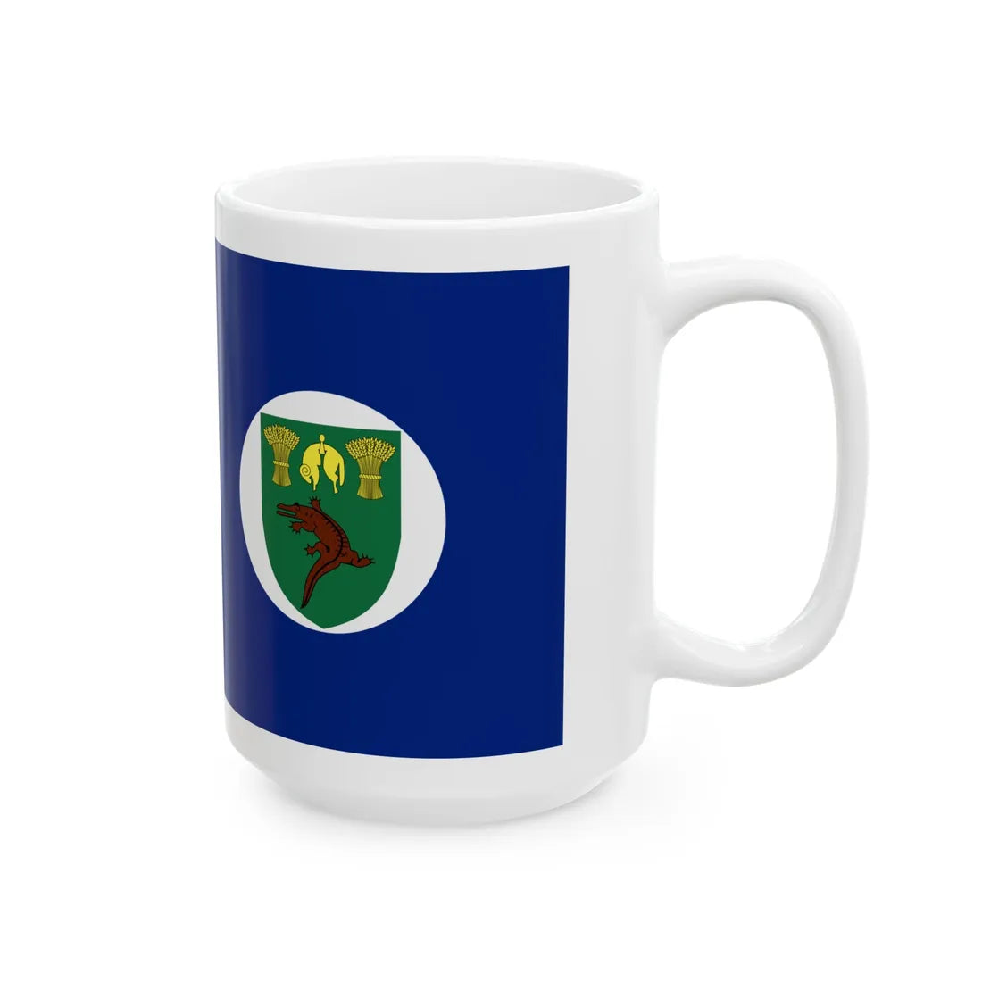 Unofficial Basutoland Ensign (Lesotho) White Coffee Mug - Go Mug Yourself