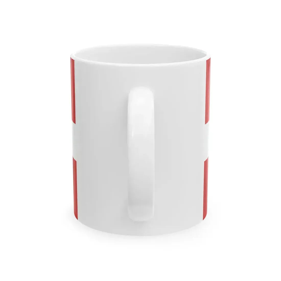 Unofficial Flag of Haute-Savoie (France) White Coffee Mug - Go Mug Yourself