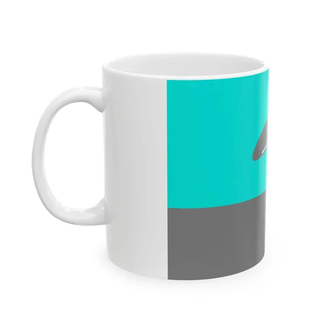 Unofficial flag of Kingman Reef (United States) White Coffee Mug - Go Mug Yourself