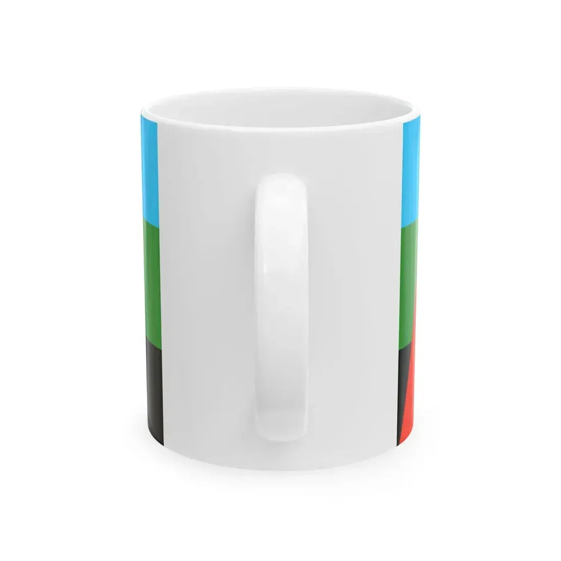 Unofficial flag of Reunion MLK (France) White Coffee Mug - Go Mug Yourself