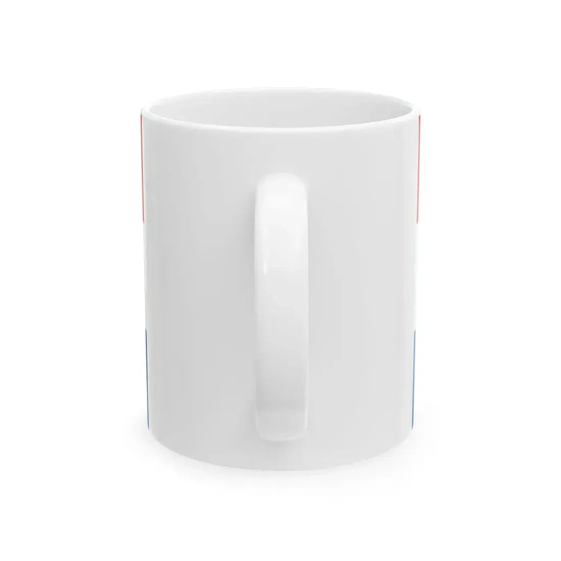 Unofficial flag of the province of Luxembourg (Belgium) White Coffee Mug - Go Mug Yourself