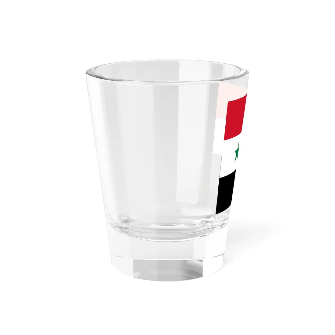 Unofficial standard of the President of Syria 1980-2024 (Syria) Shot Glass 1.5oz - Go Mug Yourself