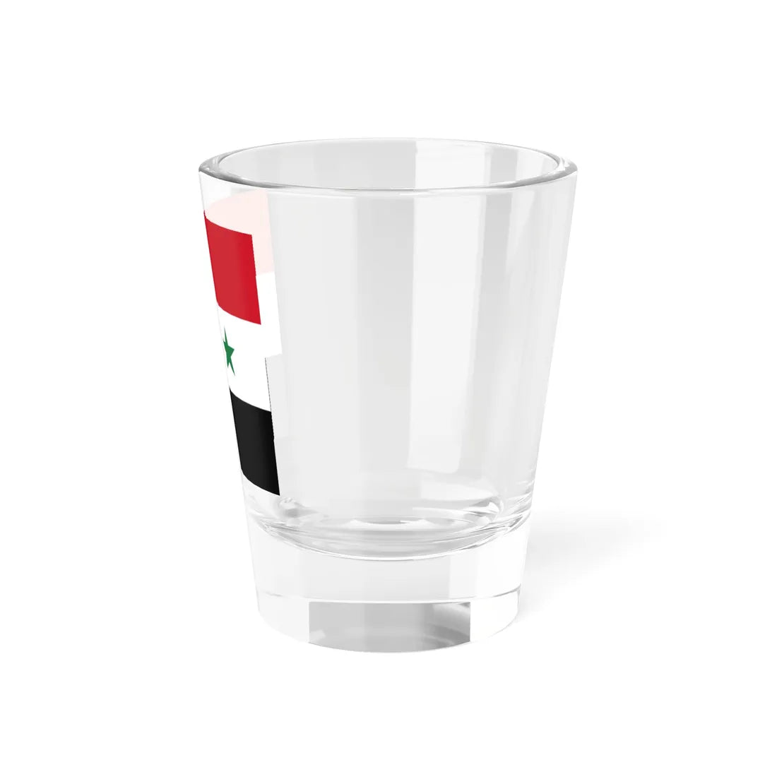 Unofficial standard of the President of Syria 1980-2024 (Syria) Shot Glass 1.5oz - Go Mug Yourself