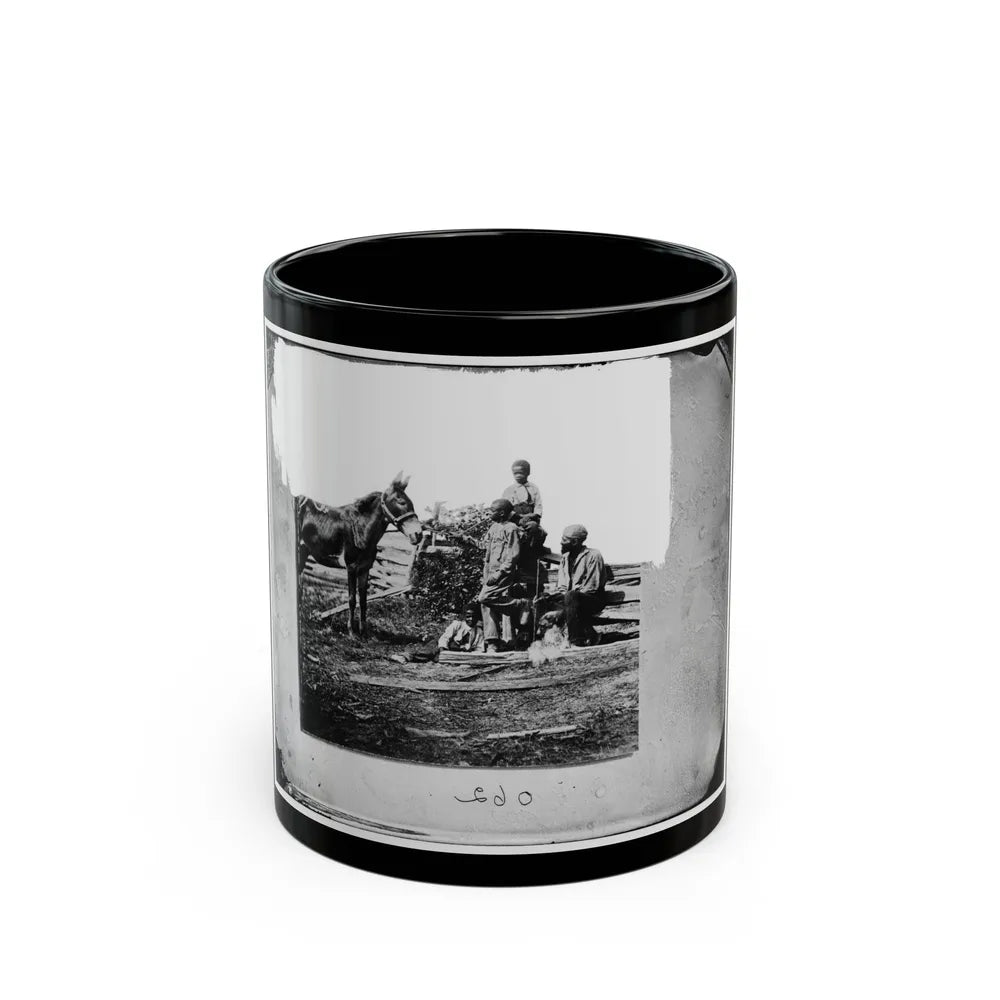 Untitled-4 (U.S. Civil War) Black Coffee Mug-11oz-Go Mug Yourself