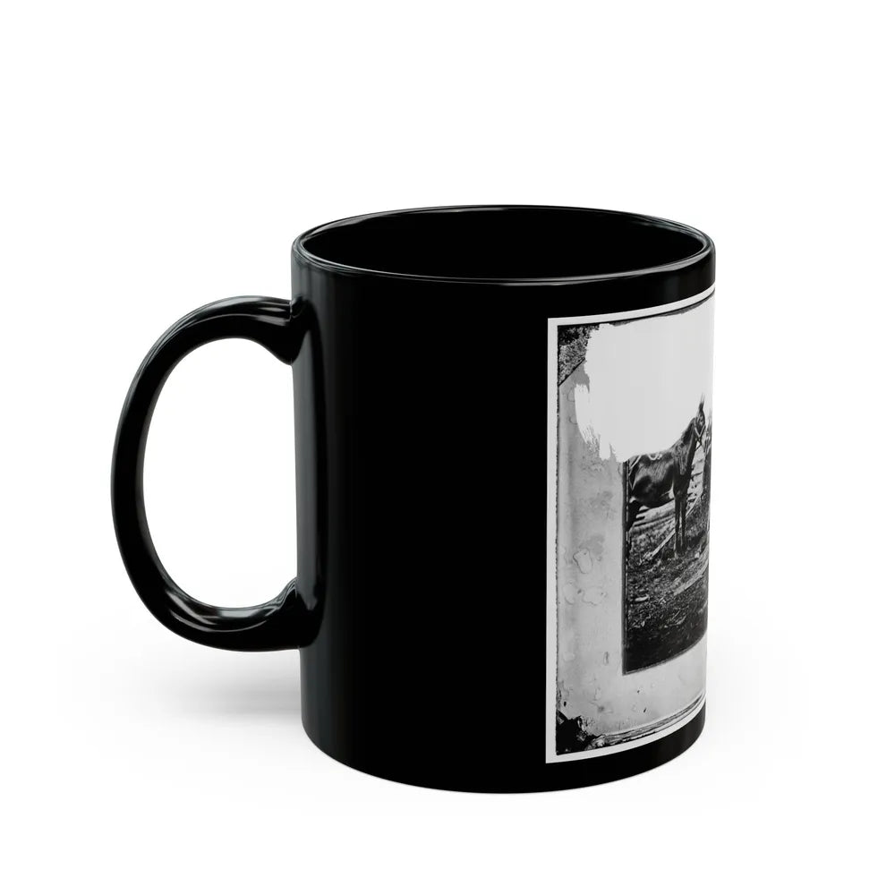 Untitled-4 (U.S. Civil War) Black Coffee Mug-Go Mug Yourself