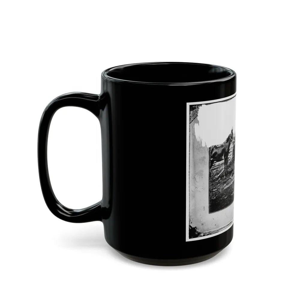 Untitled-4 (U.S. Civil War) Black Coffee Mug-Go Mug Yourself