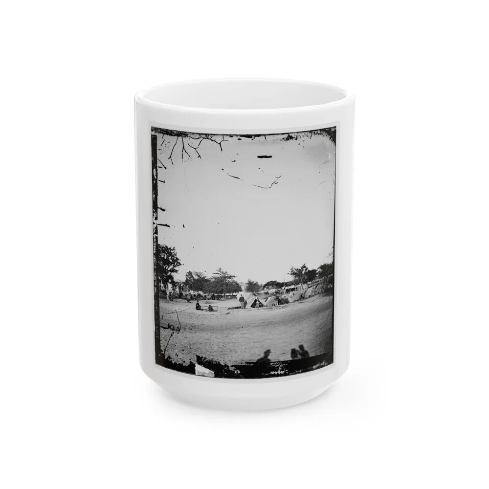 Untitled(4) (U.S. Civil War) White Coffee Mug-15oz-Go Mug Yourself