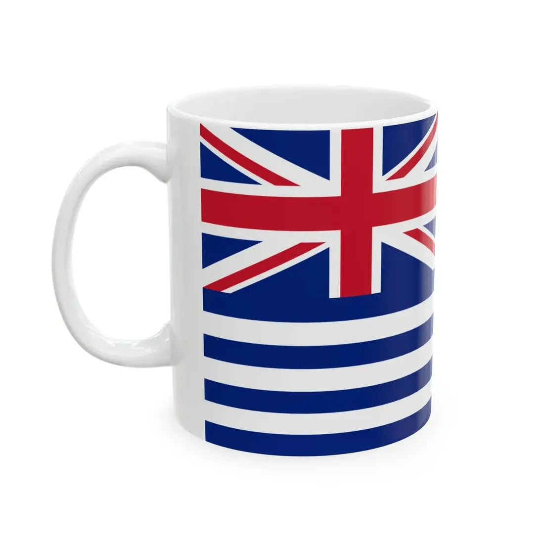 Upper Murray River Flag - White Coffee Mug - Go Mug Yourself