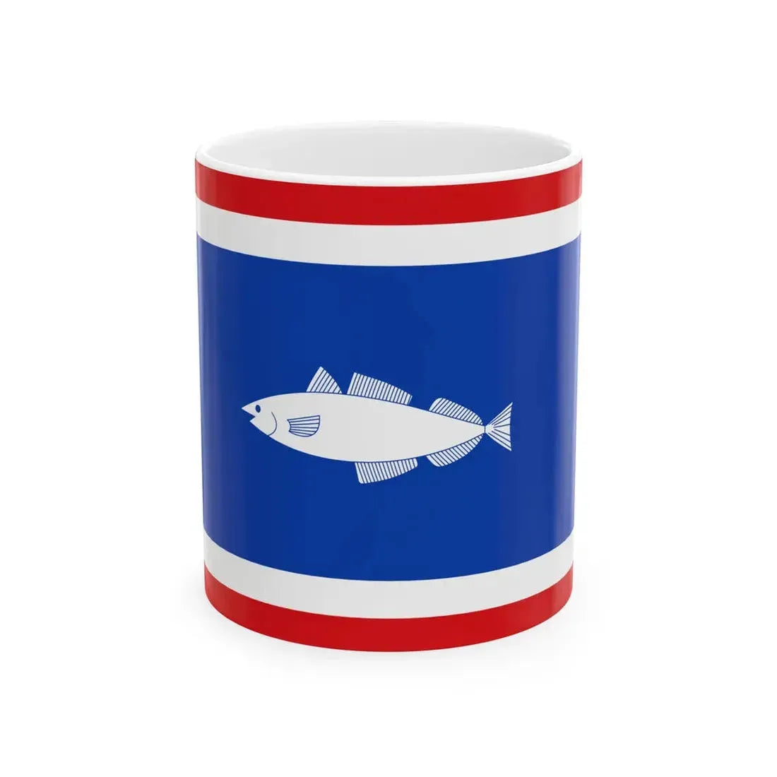 Urk vlag (Netherlands) White Coffee Mug 11oz - Go Mug Yourself