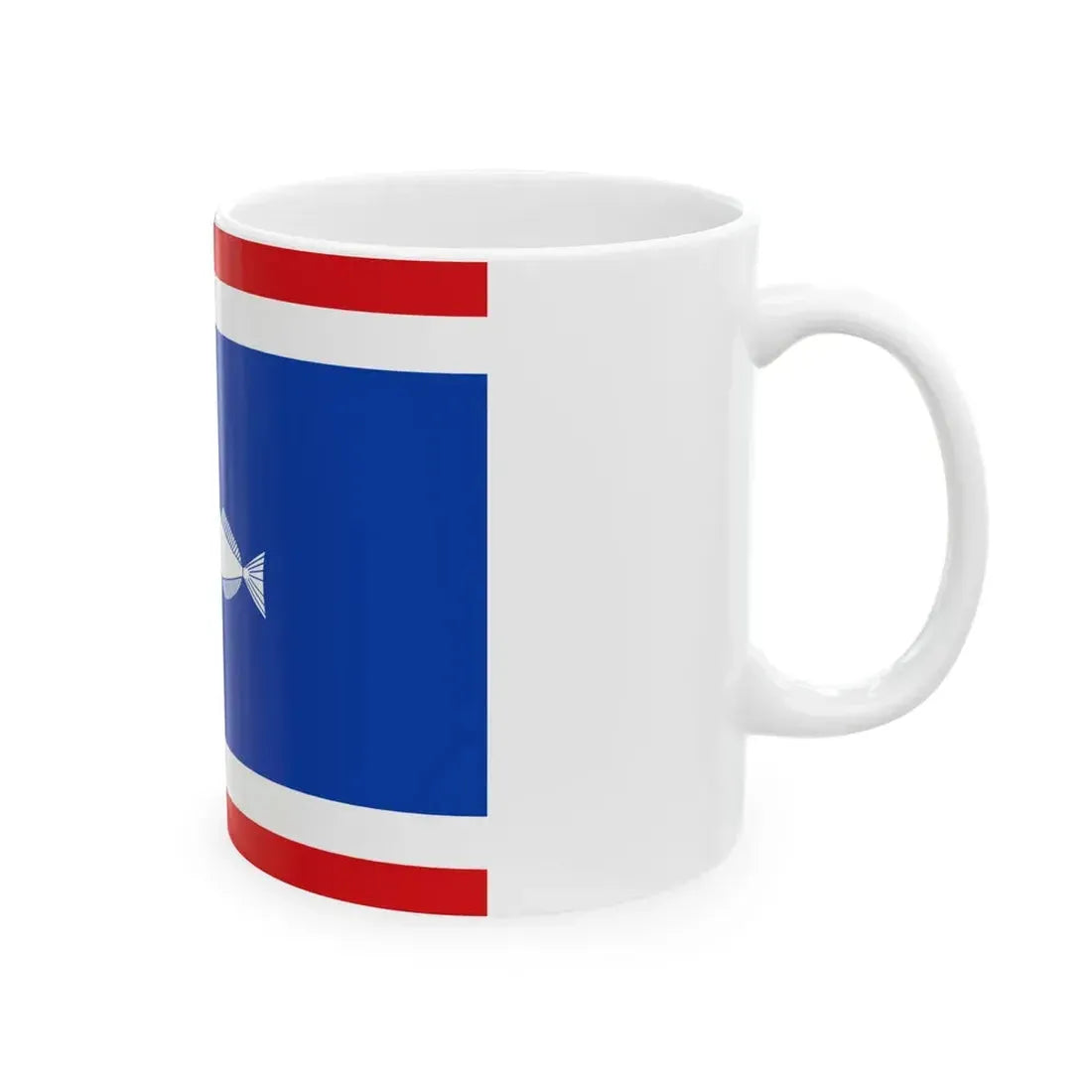 Urk vlag (Netherlands) White Coffee Mug - Go Mug Yourself