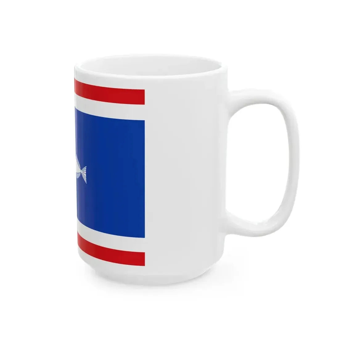Urk vlag (Netherlands) White Coffee Mug - Go Mug Yourself