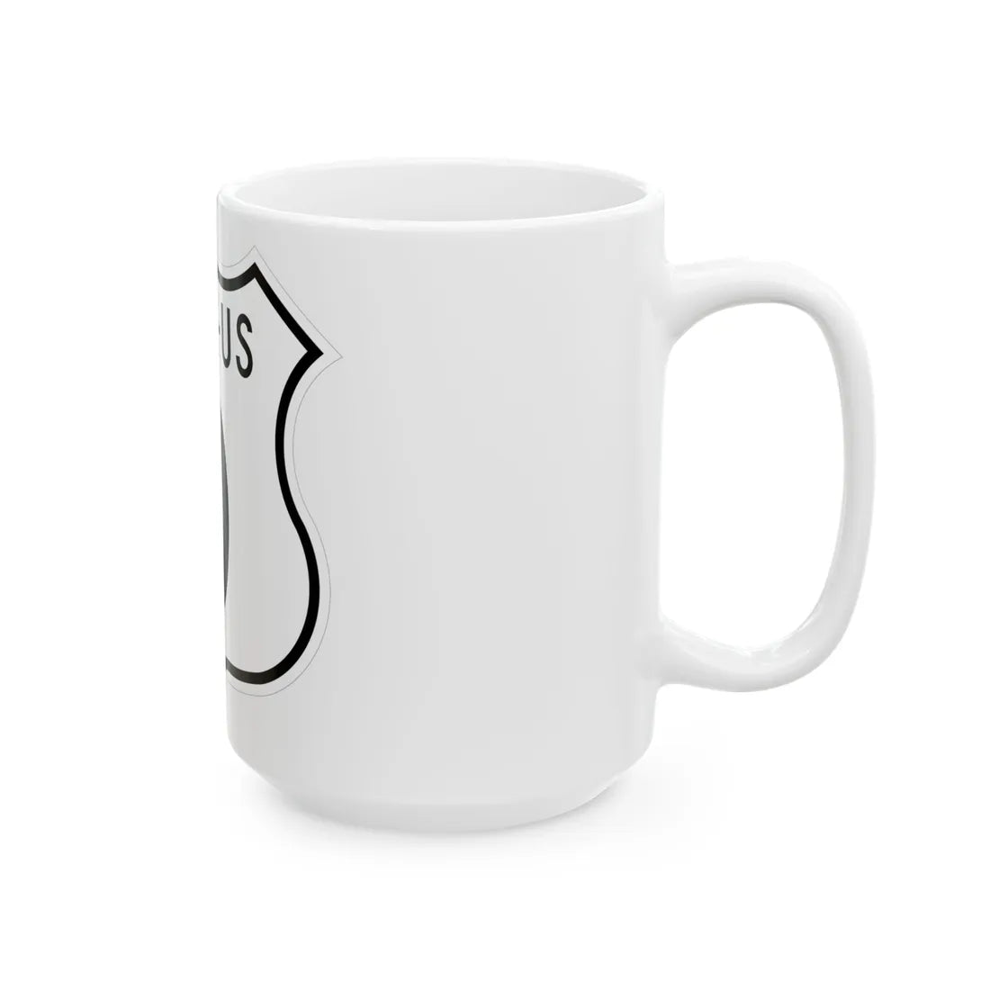 US 0 Ohio 1955 (Ohio) (Road Sign) White Coffee Mug - Go Mug Yourself