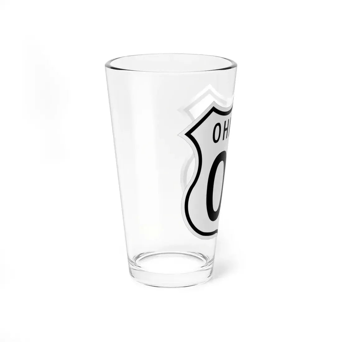 US 00 Ohio 1955 (Ohio) (Road Sign) Pint Glss 16oz - Go Mug Yourself