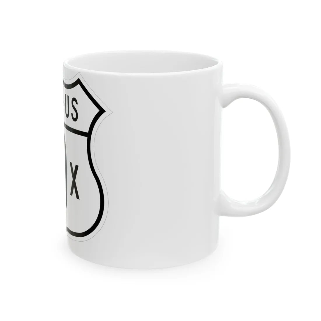 US 00X Ohio 1948 (Ohio) (Road Sign) White Coffee Mug - Go Mug Yourself