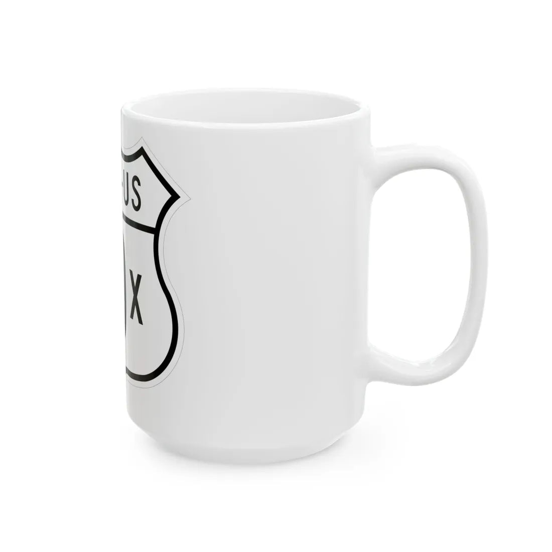 US 00X Ohio 1948 (Ohio) (Road Sign) White Coffee Mug - Go Mug Yourself
