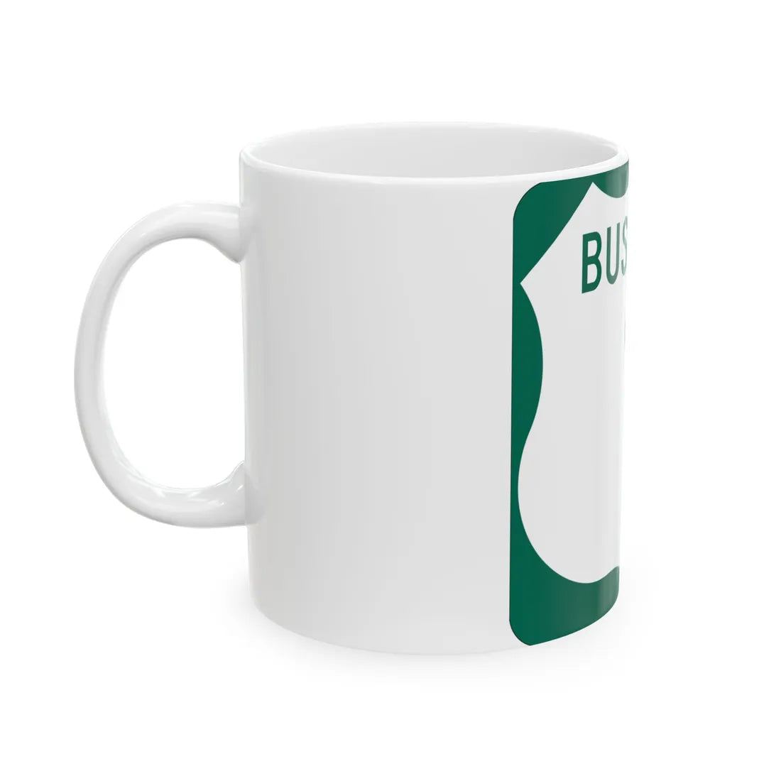 US 1 Business MD (Maryland) (Road Sign) White Coffee Mug - Go Mug Yourself