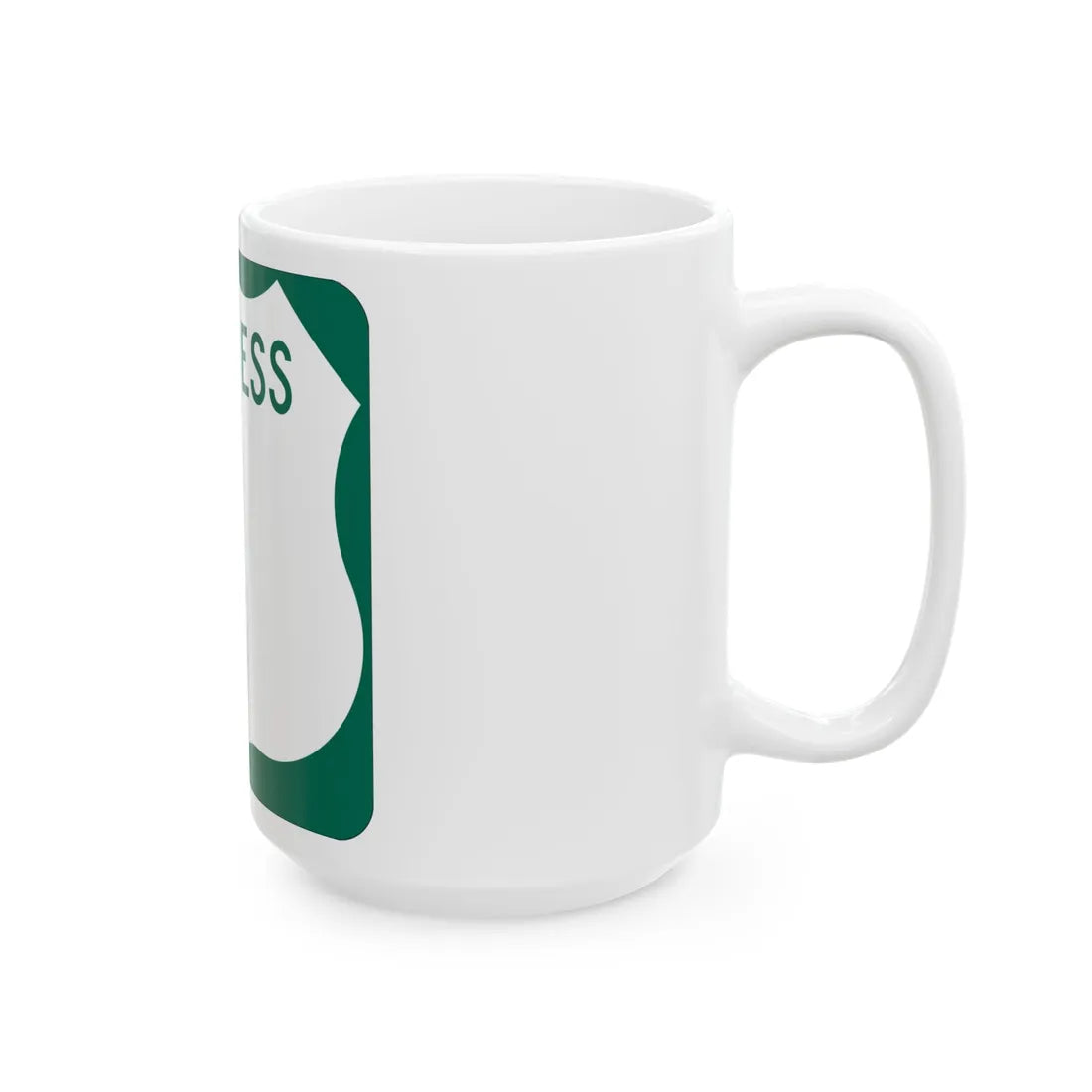 US 1 Business MD (Maryland) (Road Sign) White Coffee Mug - Go Mug Yourself