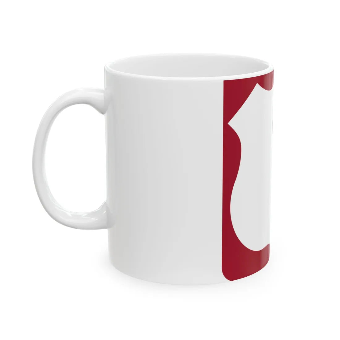 US 1 FL reversed (Florida) (Road Sign) White Coffee Mug - Go Mug Yourself