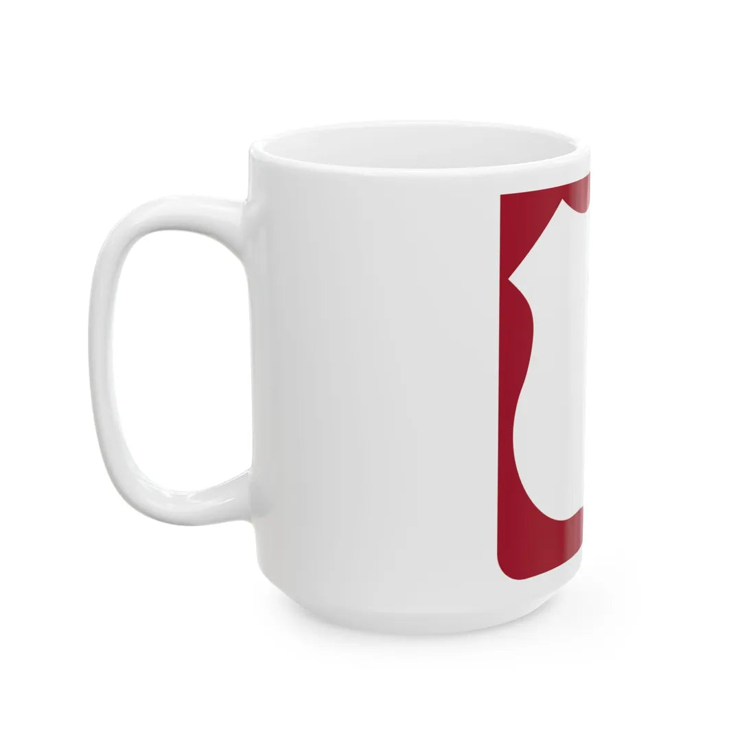 US 1 FL reversed (Florida) (Road Sign) White Coffee Mug - Go Mug Yourself