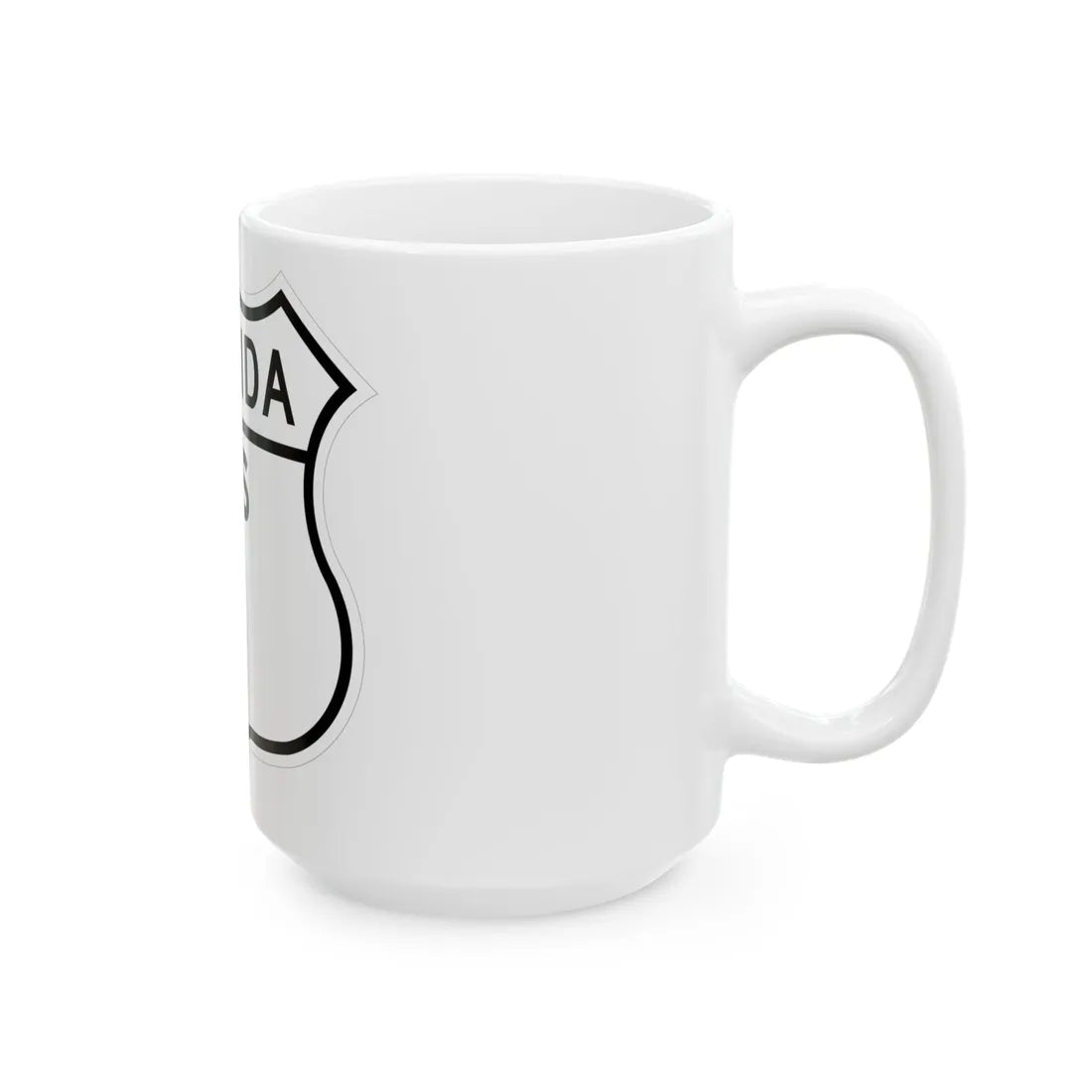 US 1 Florida 1948 (Florida) (Road Sign) White Coffee Mug - Go Mug Yourself