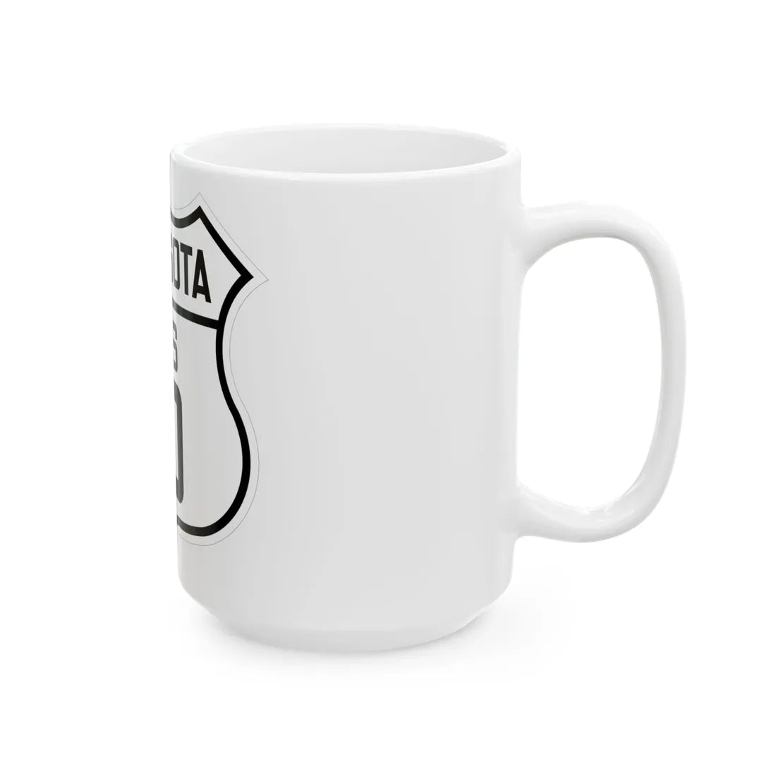 US 10 Minnesota 1926 (Minnesota) (Road Sign) White Coffee Mug - Go Mug Yourself