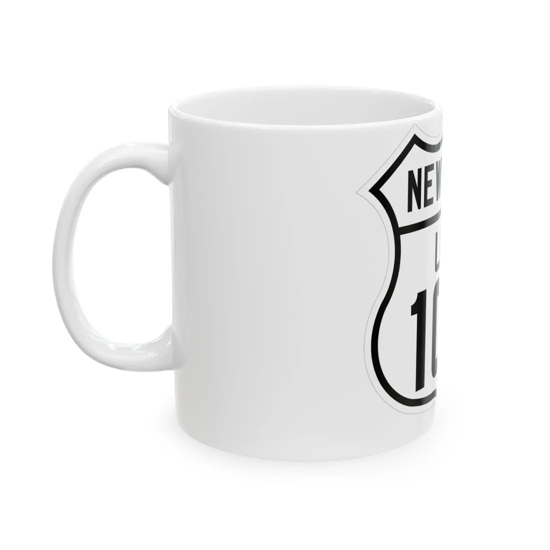 US 109 New York 1926 (New York) (Road Sign) White Coffee Mug - Go Mug Yourself