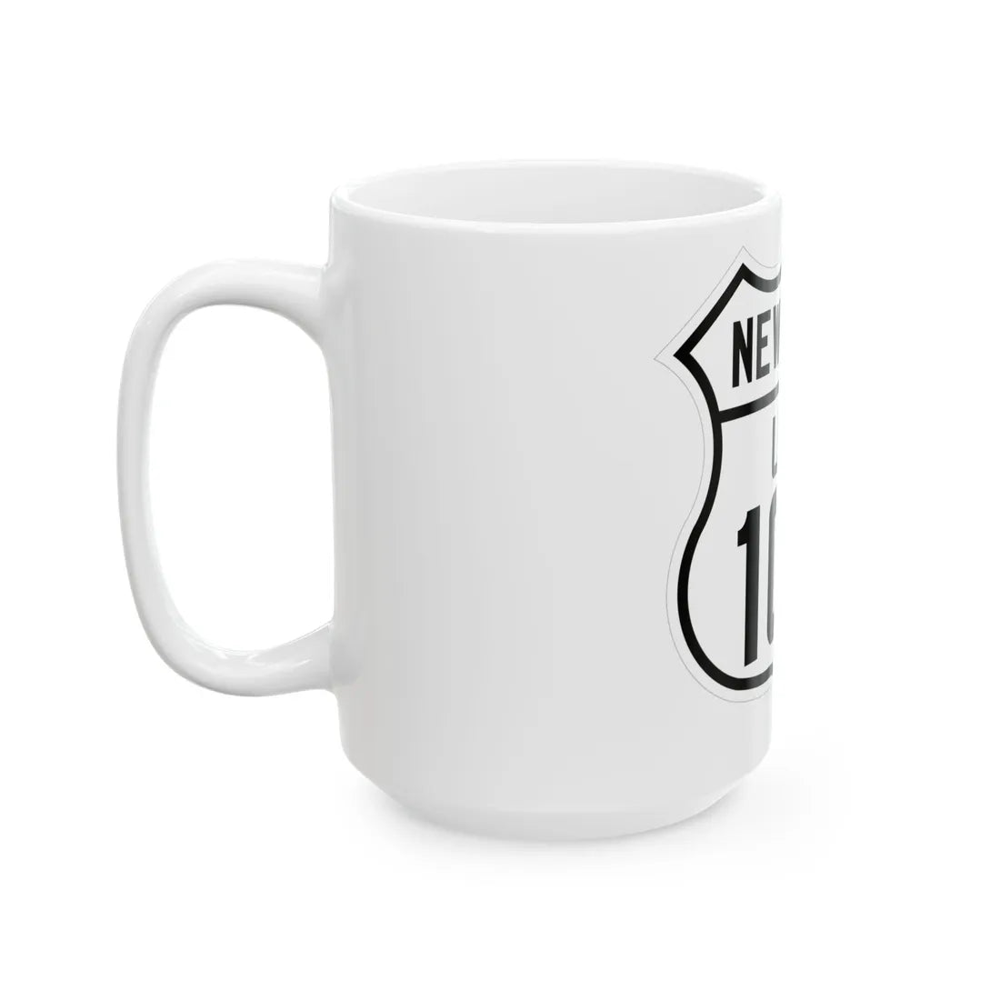 US 109 New York 1926 (New York) (Road Sign) White Coffee Mug - Go Mug Yourself