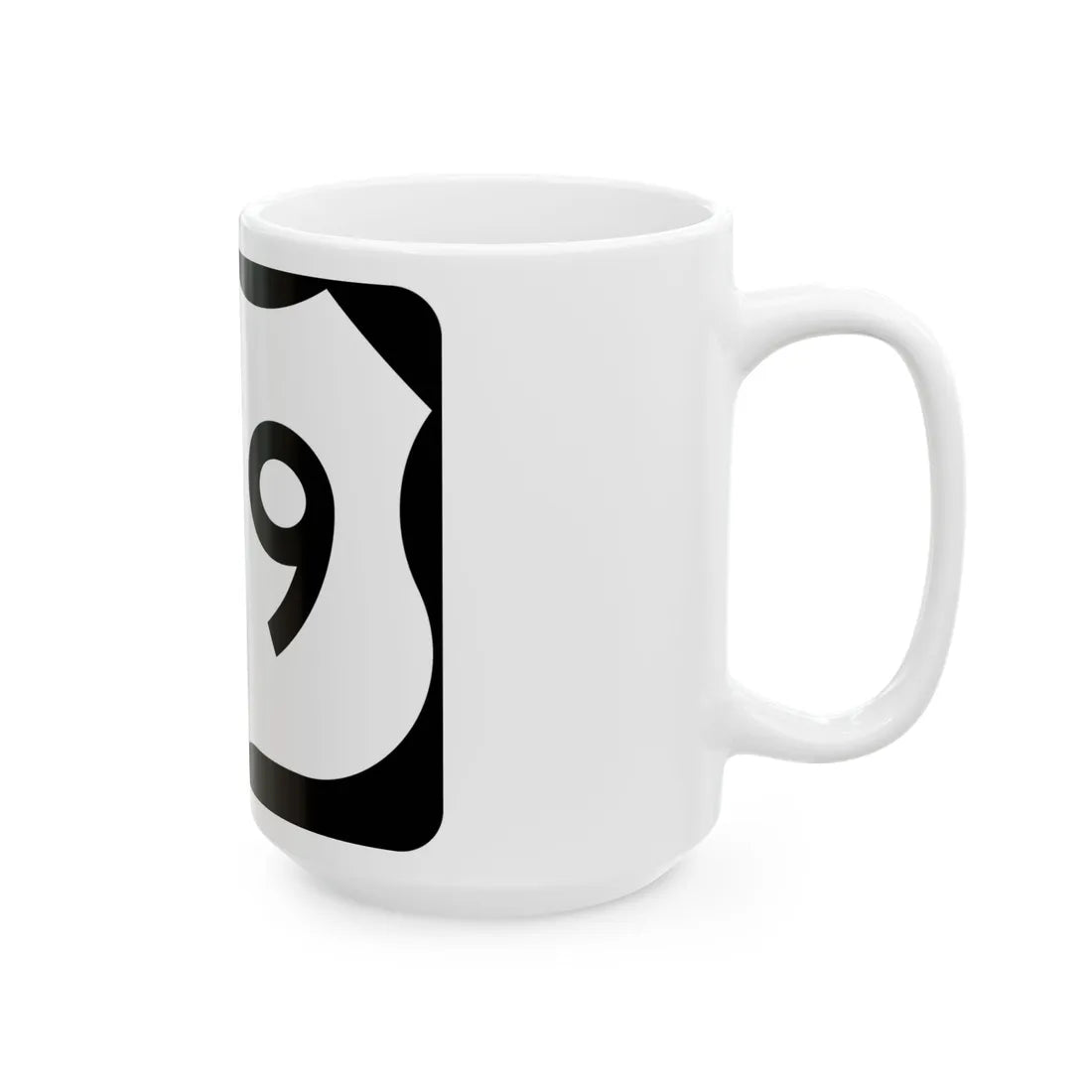 US 109 NY (New York) (Road Sign) White Coffee Mug - Go Mug Yourself