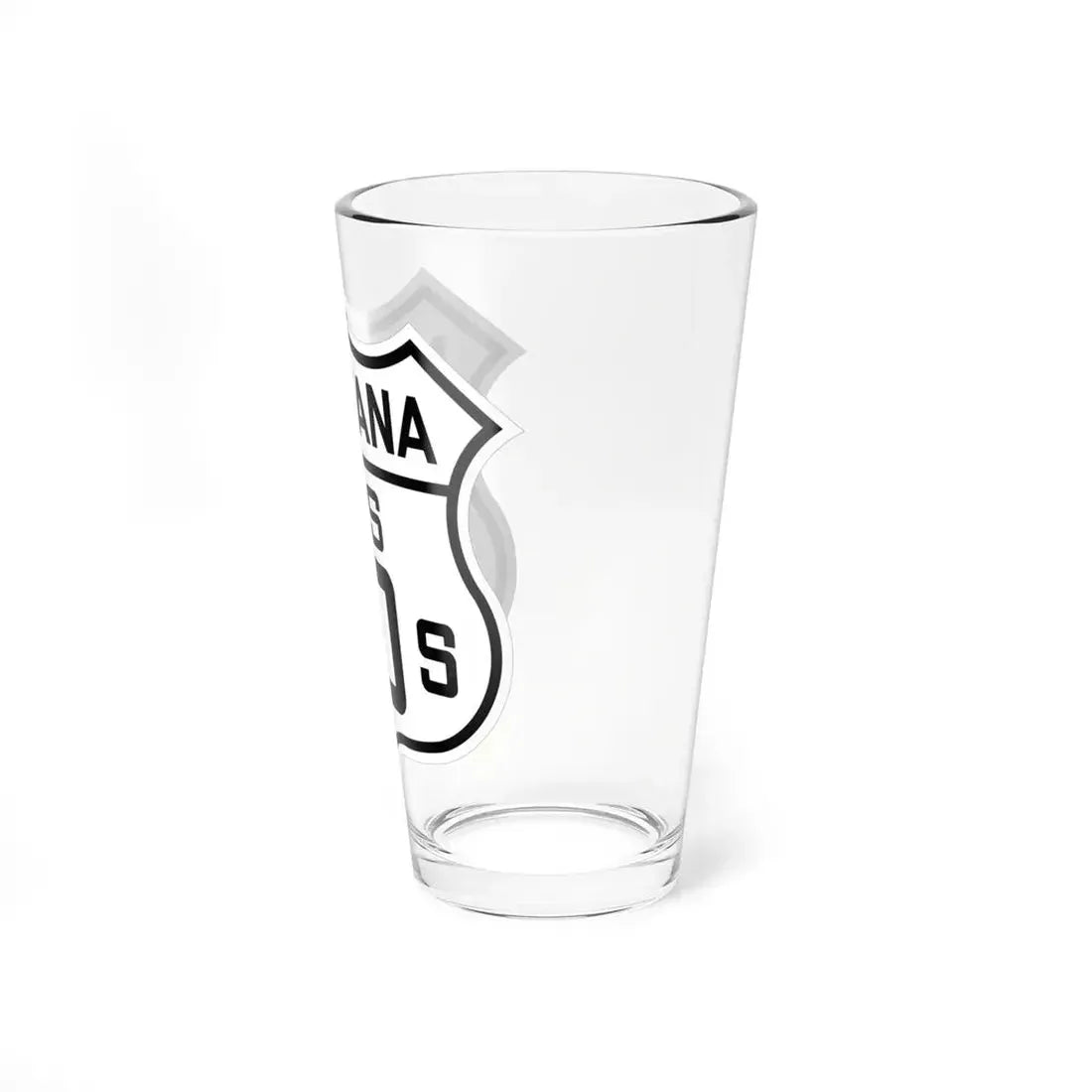 US 10S Montana 1926 (Montana) (Road Sign) Pint Glss 16oz - Go Mug Yourself