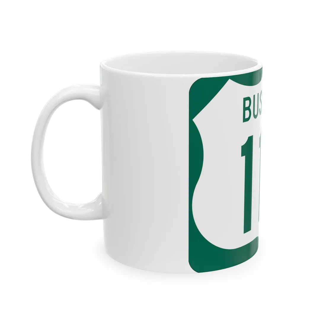 US 113 Business MD (Maryland) (Road Sign) White Coffee Mug - Go Mug Yourself