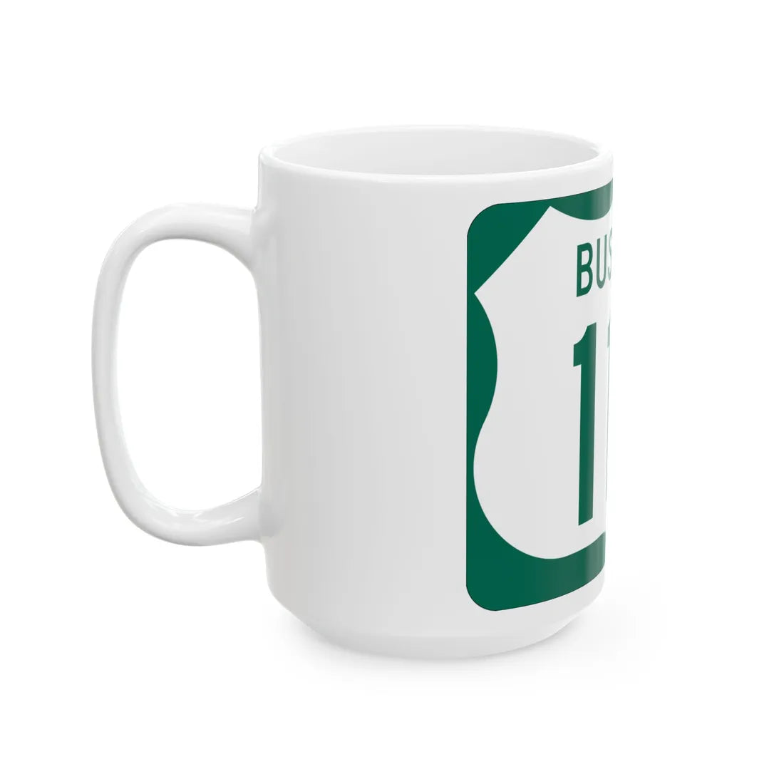 US 113 Business MD (Maryland) (Road Sign) White Coffee Mug - Go Mug Yourself