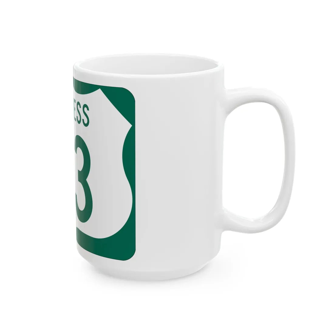 US 113 Business MD (Maryland) (Road Sign) White Coffee Mug - Go Mug Yourself