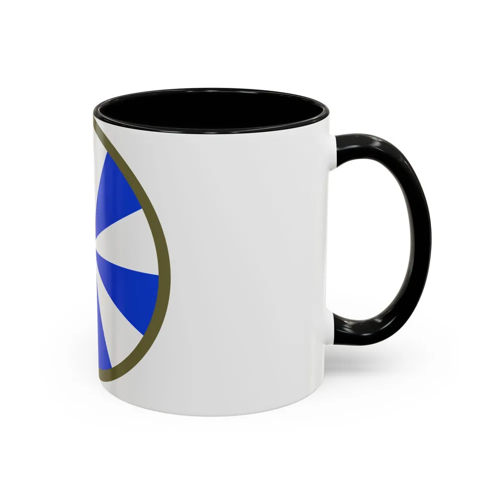 US 11th Infantry Division (U.S. Army) Accent Coffee Mug - Go Mug Yourself