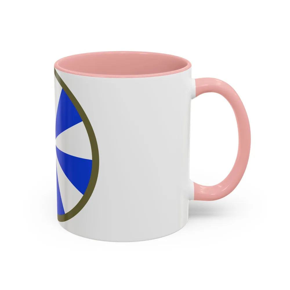 US 11th Infantry Division (U.S. Army) Accent Coffee Mug - Go Mug Yourself