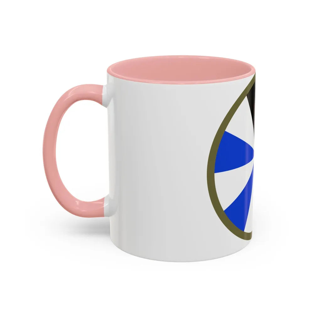 US 11th Infantry Division (U.S. Army) Accent Coffee Mug - Go Mug Yourself