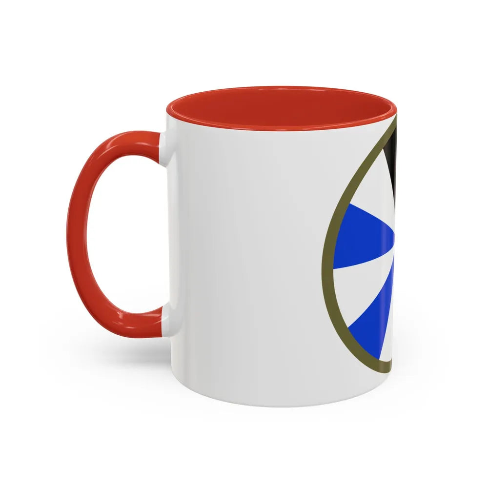 US 11th Infantry Division (U.S. Army) Accent Coffee Mug - Go Mug Yourself