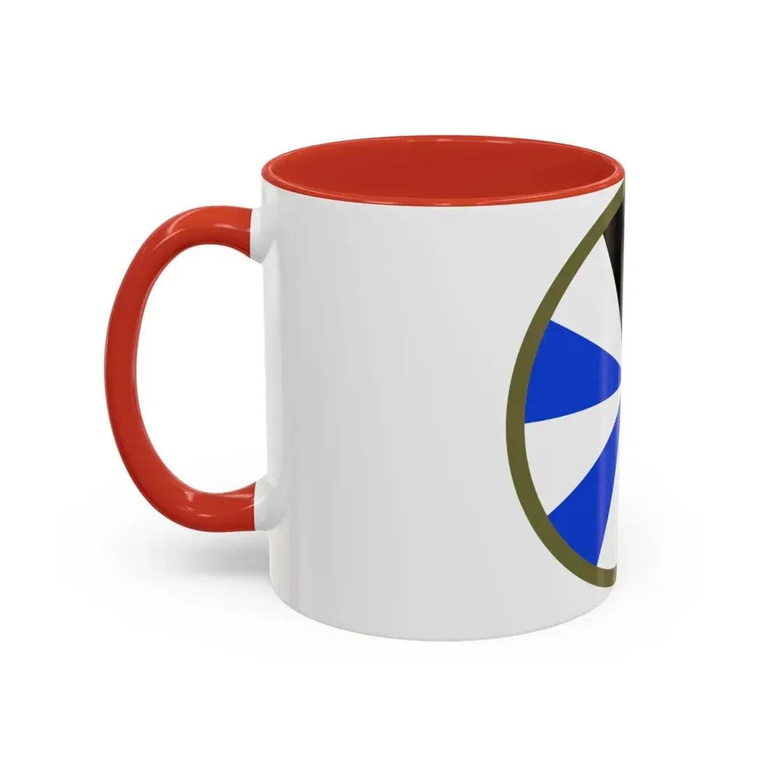 US 11th Infantry Division (U.S. Army) Accent Coffee Mug - Go Mug Yourself