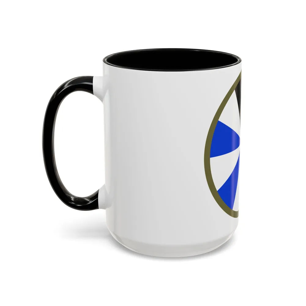 US 11th Infantry Division (U.S. Army) Accent Coffee Mug - Go Mug Yourself