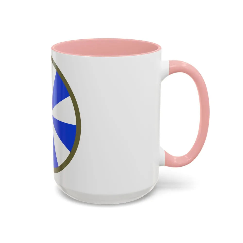 US 11th Infantry Division (U.S. Army) Accent Coffee Mug - Go Mug Yourself