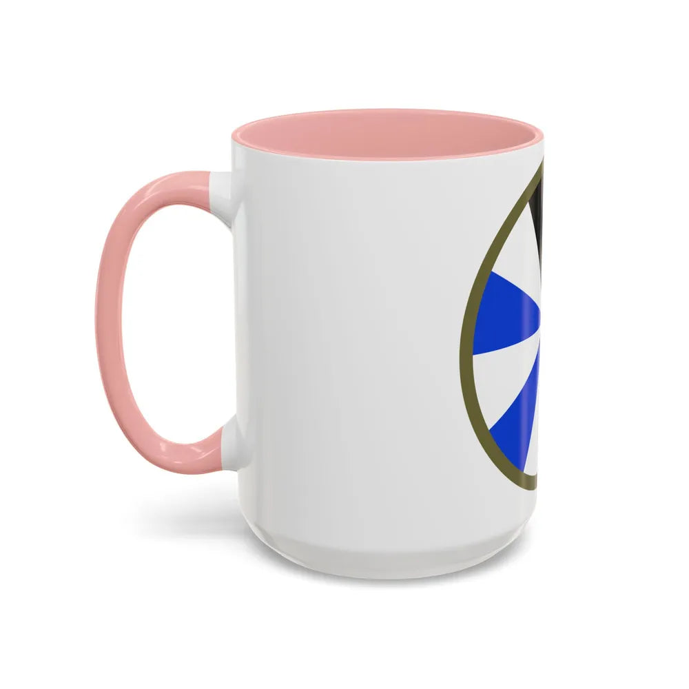 US 11th Infantry Division (U.S. Army) Accent Coffee Mug - Go Mug Yourself
