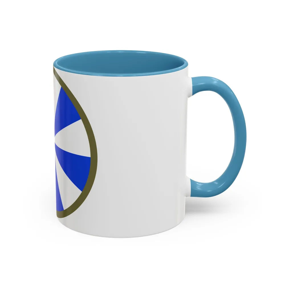 US 11th Infantry Division (U.S. Army) Accent Coffee Mug - Go Mug Yourself