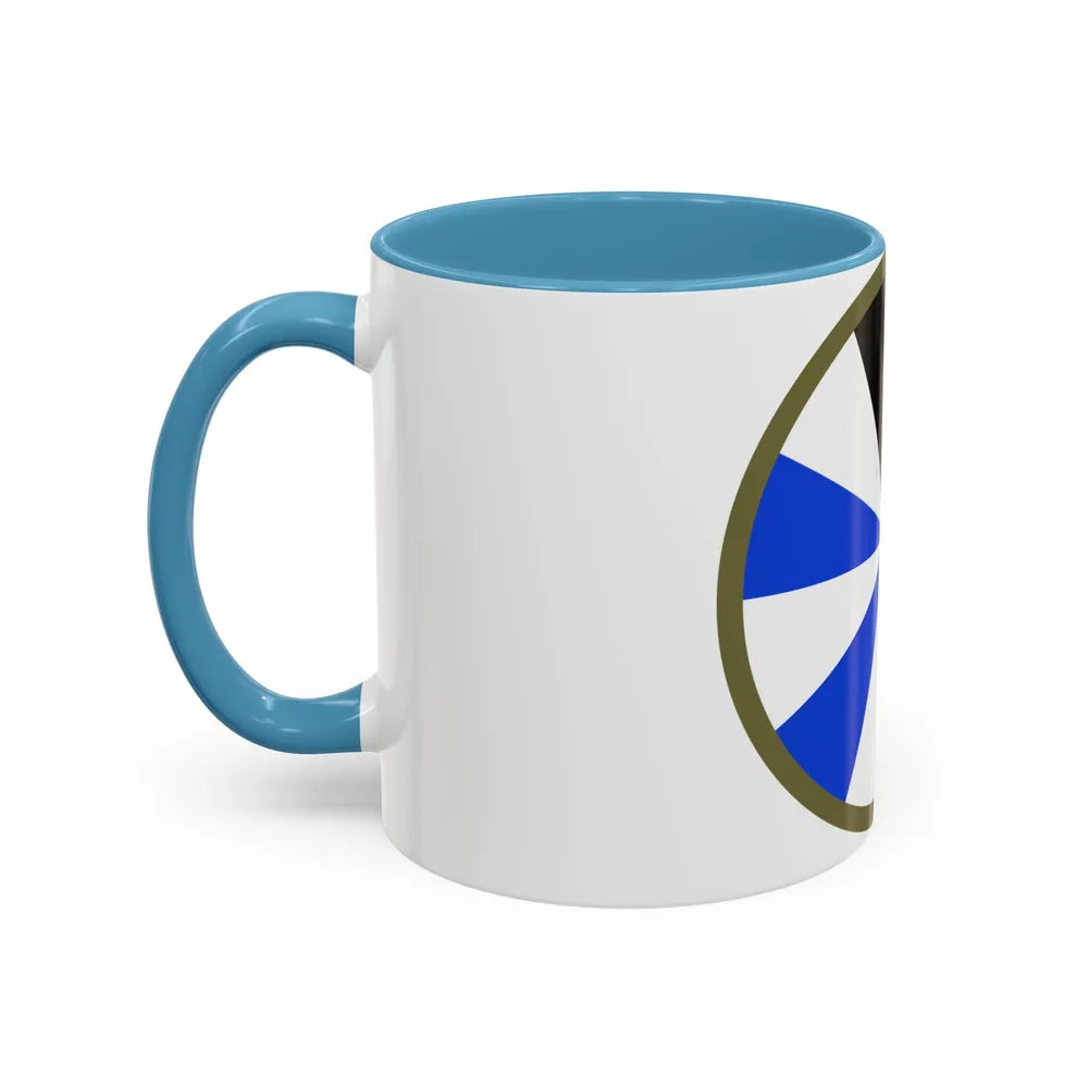 US 11th Infantry Division (U.S. Army) Accent Coffee Mug - Go Mug Yourself
