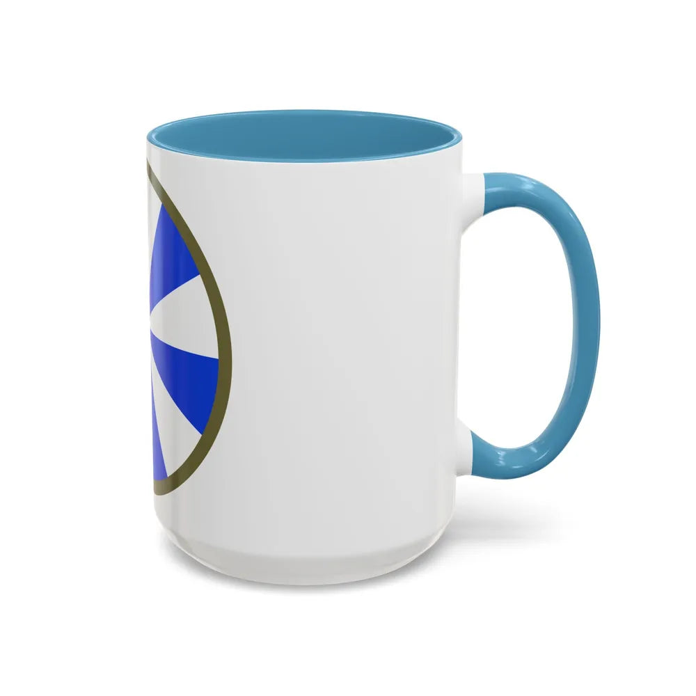US 11th Infantry Division (U.S. Army) Accent Coffee Mug - Go Mug Yourself