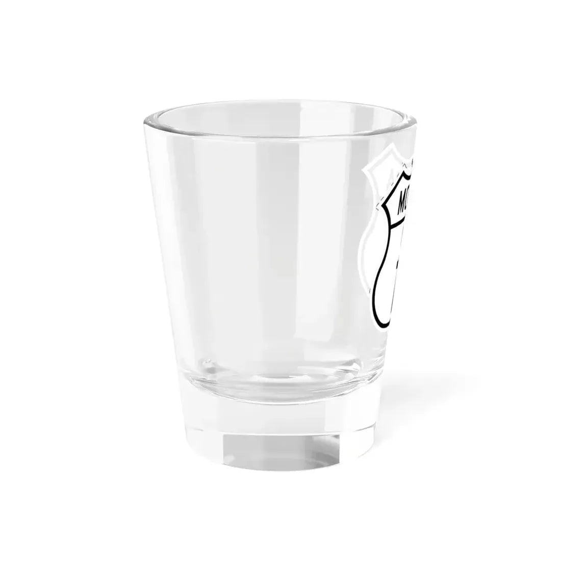 US 12 Montana 1948 (Montana) (Road Sign) Shot Glass 1.5oz - Go Mug Yourself