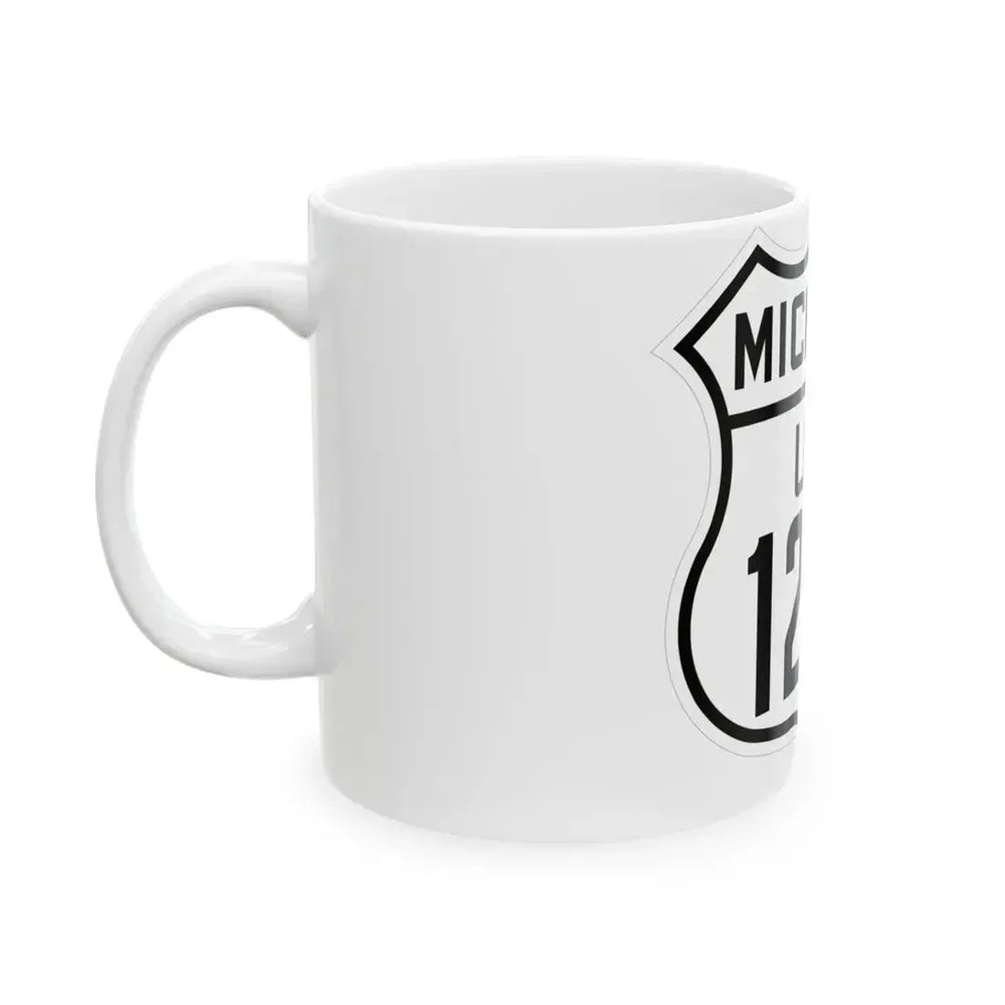 US 127A Michigan 1926 (Michigan) (Road Sign) White Coffee Mug - Go Mug Yourself
