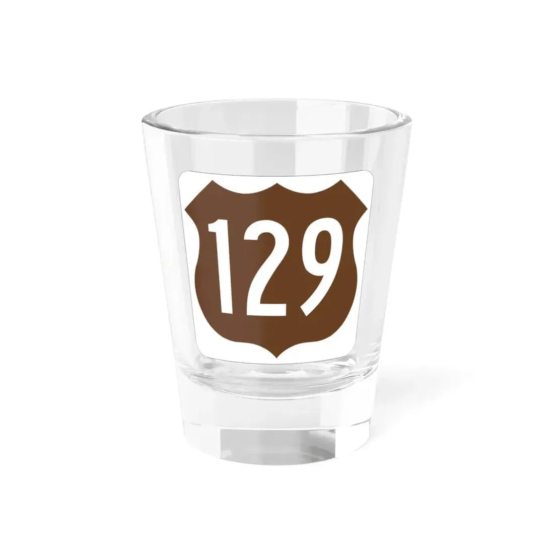 US 129 FL (Florida) (Road Sign) Shot Glass 1.5oz 1.5oz - Go Mug Yourself