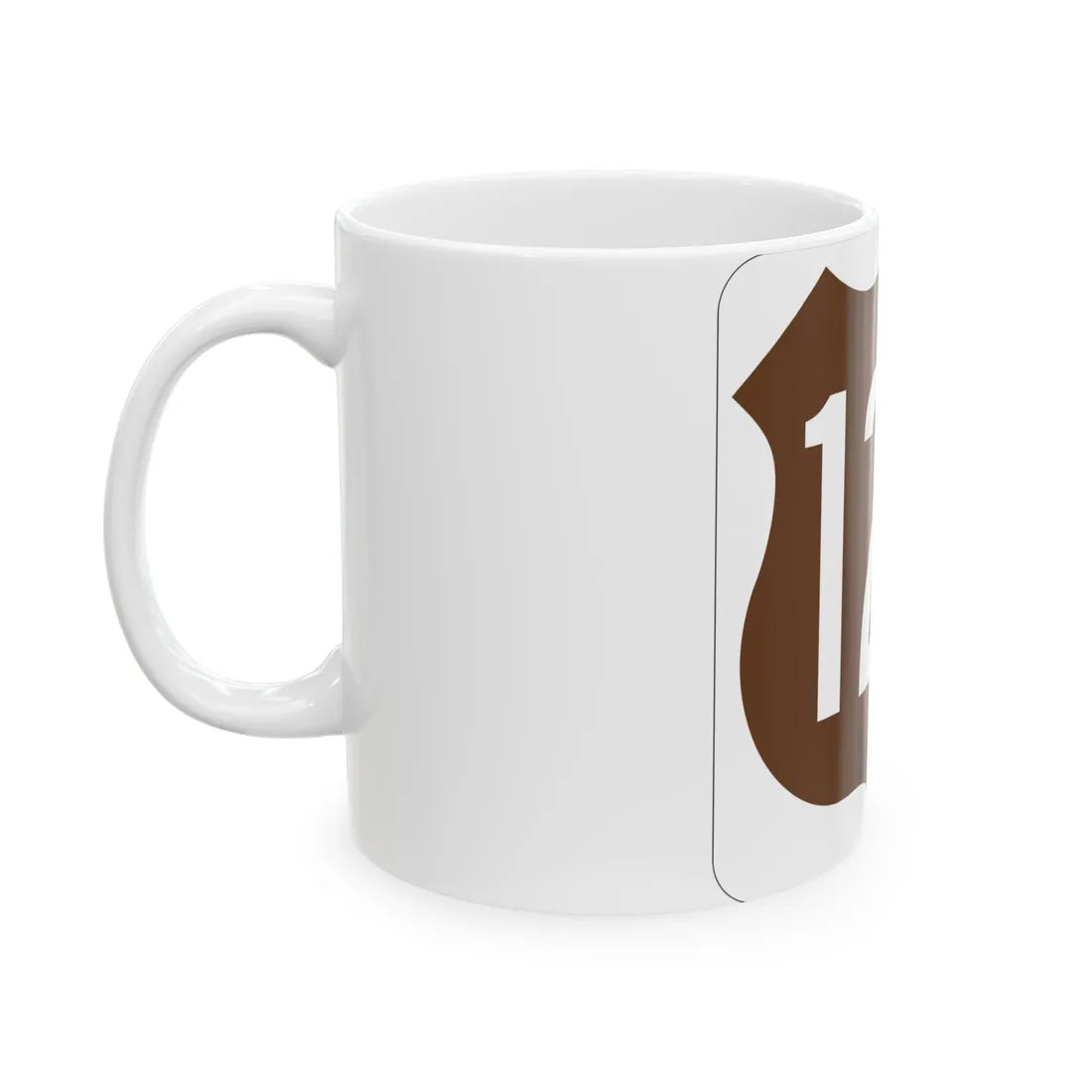 US 129 FL (Florida) (Road Sign) White Coffee Mug - Go Mug Yourself